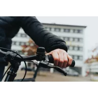   Claxon pentru bicicleta, Everestus, 2610E18979, 4x5x6 cm, ABS, Negru