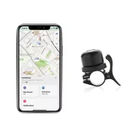   Claxon pentru bicicleta, Everestus, 2610E18979, 4x5x6 cm, ABS, Negru