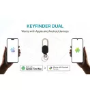 Breloc Key Finder, Everestus, 2601E14733, 9.6x3.3x1.1 cm, Zinc, ABS, Negru