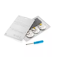   Card Finder, 2502E15205, Everestus, 8.5 x 5.4 x 0.3 cm, ABS, Alb