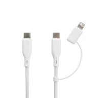   Adaptor priza pentru calatorii, 2410E23242, Everestus, 8.5 x 7 x 4.5 cm, Policarbonat, Negru