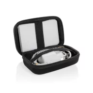   Adaptor priza pentru calatorii, 2410E23245, Everestus, 13 x 9 x 5 cm, Policarbonat, Negru