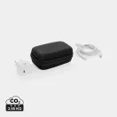 Adaptor priza pentru calatorii, 2410E23245, Everestus, 13 x 9 x 5 cm, Policarbonat, Negru