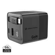   Adaptor incarcator 65 W, 2509E17325, Urban Vitamin, 5x5.2x5 cm, Policarbonat, Negru