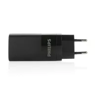   Incarcator de perete usb ultra fast 65W, 2401E16314, Philips, 2.5x7x4.3 cm, ABS, Negru