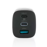   Incarcator de perete usb ultra fast 65W, 2401E16314, Philips, 2.5x7x4.3 cm, ABS, Negru