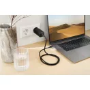 Incarcator de perete usb ultra fast 65W, 2401E16314, Philips, 2.5x7x4.3 cm, ABS, Negru