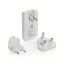 Adaptor cu conectori universali, Everestus, 2610E18086, 65 W, USB-A, USB-C, 8.4x4.6x1.5 cm, ABS, Alb