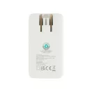 Adaptor cu conectori universali, Everestus, 2610E18086, 65 W, USB-A, USB-C, 8.4x4.6x1.5 cm, ABS, Alb