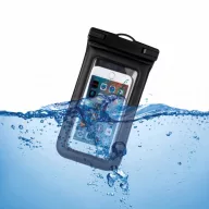   Husa de telefon rezistenta la apa, 21,5x10,5x1,6 cm, Everestus, 20SEP1149, PVC, ABS, negru