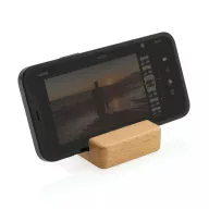   Suport de telefon pentru birou, Everestus, 2707477, Bambus, Natur