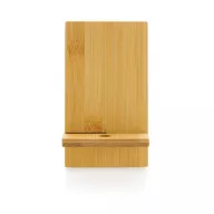   Suport telefon, de birou, Everestus, 42FEB231512, 8x8.9x12.4 cm, Bambus, Maro