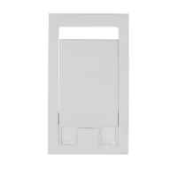   Suport de birou pliabil pentru telefon, 2410E24490, Everestus, 13.9 x 7.9 x 1.3 cm, ABS, Alb