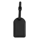 Eticheta bagaj cu localizare, Everestus, 2610E17414, 6.6x1.7x11 cm, Poliuretan, Negru