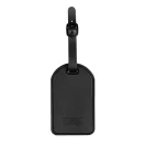 Eticheta bagaj cu localizare, Everestus, 2610E17414, 6.6x1.7x11 cm, Poliuretan, Negru