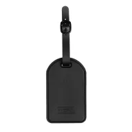   Eticheta bagaj cu localizare, Everestus, 2610E17414, 6.6x1.7x11 cm, Poliuretan, Negru