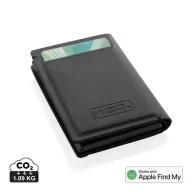   Portcard cu tehnologie integrata Find My, 2502E15213, Everestus, 7.1 x 1.6 x 9.6 cm, Poliester, Negru