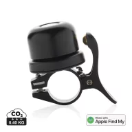   Claxon bicicleta cu tehnologie Find My, 2502E15883, Everestus, 4 x 5 x 6 cm, ABS, Negru