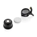 Claxon bicicleta cu tehnologie Find My, 2502E15883, Everestus, 4 x 5 x 6 cm, ABS, Negru
