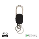 Breloc KeyFinder, 2502E15147, Everestus, 112 x 3.3 x 1.1 cm, Aliaj de zinc, Negru