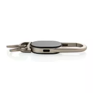   Breloc KeyFinder, 2502E15147, Everestus, 112 x 3.3 x 1.1 cm, Aliaj de zinc, Negru