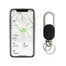 Breloc KeyFinder, 2502E15147, Everestus, 112 x 3.3 x 1.1 cm, Aliaj de zinc, Negru