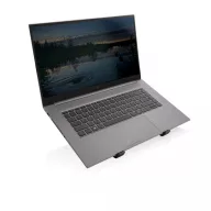   Suport universal pentru laptop si tableta, XD, 42FEB230875, 24.6x4.5x1.9 cm, Aluminiu, Poliuretan, Gri
