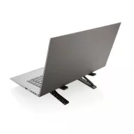   Suport universal pentru laptop si tableta, XD, 42FEB230875, 24.6x4.5x1.9 cm, Aluminiu, Poliuretan, Gri