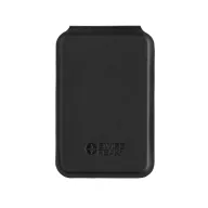   Suport magnetic pentru telefon cu portcard, 2410E24484, Swiss Peak, 6.6 x 1 x 10 cm, Poliuretan, Negru