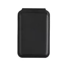 Suport magnetic pentru telefon cu portcard, 2410E24484, Swiss Peak, 6.6 x 1 x 10 cm, Poliuretan, Negru