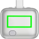 Adaptor XD, 2610E18085, USB-C, 4.2x3.5x1.9 cm, ABS, Argintiu