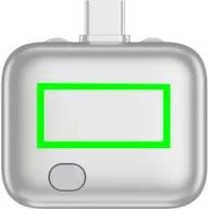 Adaptor XD, 2610E18085, USB-C, 4.2x3.5x1.9 cm, ABS, Argintiu