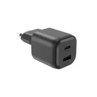   Adaptor Urban Vitamin, 2610E18093, 100 W, USB-A, USB-C, 8.6x3.5x3.5 cm, Policarbonat, Negru