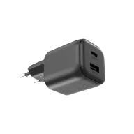   Adaptor Urban Vitamin, 2610E18093, 100 W, USB-A, USB-C, 8.6x3.5x3.5 cm, Policarbonat, Negru