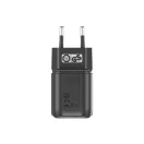 Adaptor Urban Vitamin, 2610E18093, 100 W, USB-A, USB-C, 8.6x3.5x3.5 cm, Policarbonat, Negru
