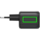 Adaptor Urban Vitamin, 2610E18093, 100 W, USB-A, USB-C, 8.6x3.5x3.5 cm, Policarbonat, Negru