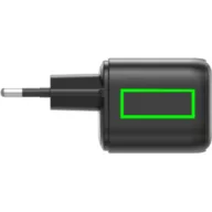   Adaptor Urban Vitamin, 2610E18093, 100 W, USB-A, USB-C, 8.6x3.5x3.5 cm, Policarbonat, Negru