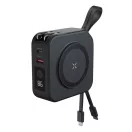 Incarcator wireless 15 W, 2401E16443, Urban Vitamin, 8.6x8.6x3.5 cm, ABS, EVA, Negru