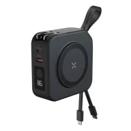   Incarcator wireless 15 W, 2401E16443, Urban Vitamin, 8.6x8.6x3.5 cm, ABS, EVA, Negru