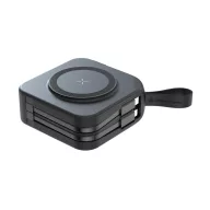   Incarcator wireless 15 W, 2401E16443, Urban Vitamin, 8.6x8.6x3.5 cm, ABS, EVA, Negru