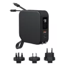Incarcator wireless 15 W, 2401E16443, Urban Vitamin, 8.6x8.6x3.5 cm, ABS, EVA, Negru