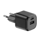 Adaptor 20W, 2502E15052, Urban Vitamin, 7 x 3.6 x 3.2 cm, Policarbonat, Negru