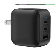   Adaptor 70W, 2502E15053, Urban Vitamin, 5.4 x 5.4 x 3.1 cm, Policarbonat, Negru