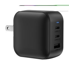   Adaptor 70W, 2502E15053, Urban Vitamin, 5.4 x 5.4 x 3.1 cm, Policarbonat, Negru