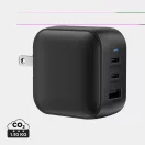Adaptor 70W, 2502E15053, Urban Vitamin, 5.4 x 5.4 x 3.1 cm, Policarbonat, Negru