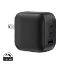 Adaptor 70W, 2502E15053, Urban Vitamin, 5.4 x 5.4 x 3.1 cm, Policarbonat, Negru