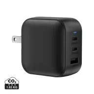   Adaptor 70W, 2502E15053, Urban Vitamin, 5.4 x 5.4 x 3.1 cm, Policarbonat, Negru