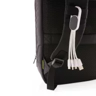   Cablu 4-in-1 cu clip carabina, 18x3x1 cm, Everestus, 20SEP0157, ABS, Plastic, Alb