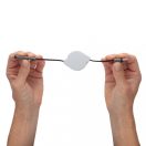 3-in-1 retractable cable, black ABS black