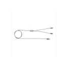 Cablu conector impletit 3-in-1, Everestus, BD, nylon, aluminiu, gri